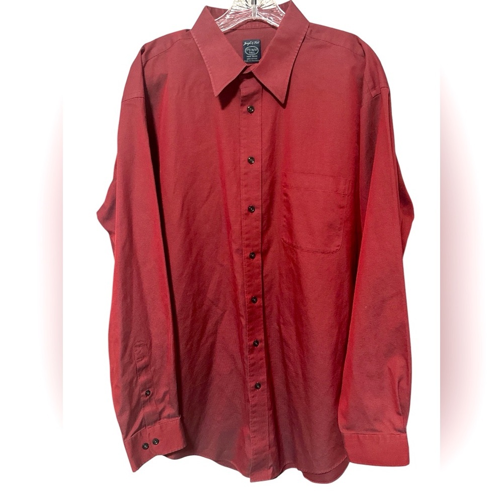Joseph & Feiss No Iron, Long Sleeve Men's Button Down Shirt